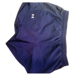 Under armour navy blue shorts